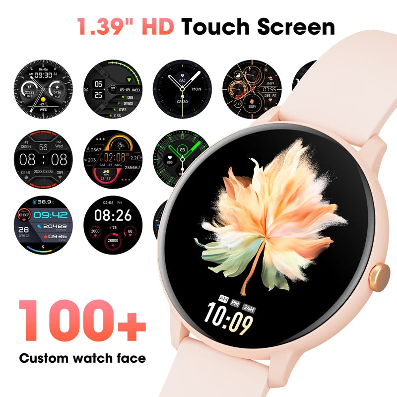 Karchilor 2024 Smartwatch with Bluetooth Call & Health Monitoring