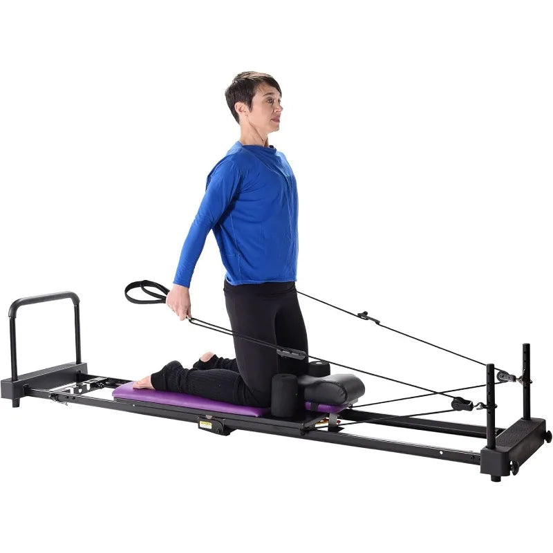 Pilates Reformer Machine with Cardio Rebounder