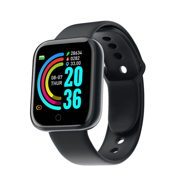 Y68/D20 Smartwatch – Fitness & Bluetooth Connected Sports Tracker