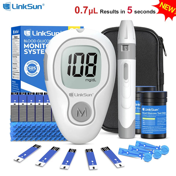LinkSun G-425-3 Blood Glucose Meter Kit