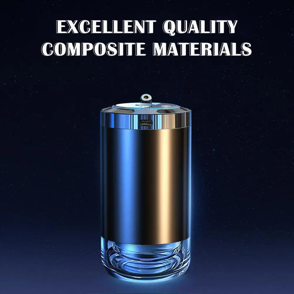 Car Fragrance Humidifier – 5-Mode Scent Diffuser with Digital Display