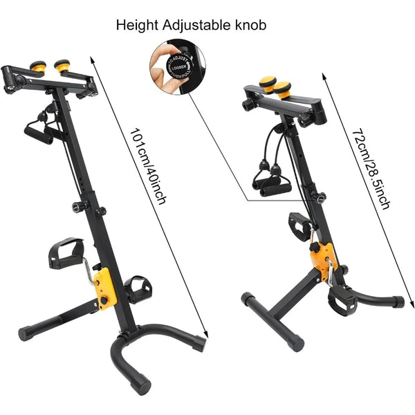 Foldable Pedal Exerciser for Seniors
