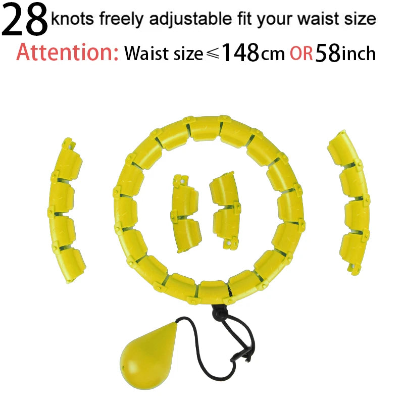 Smart Weighted Sport Hoop – Adjustable Home Fitness Equipment