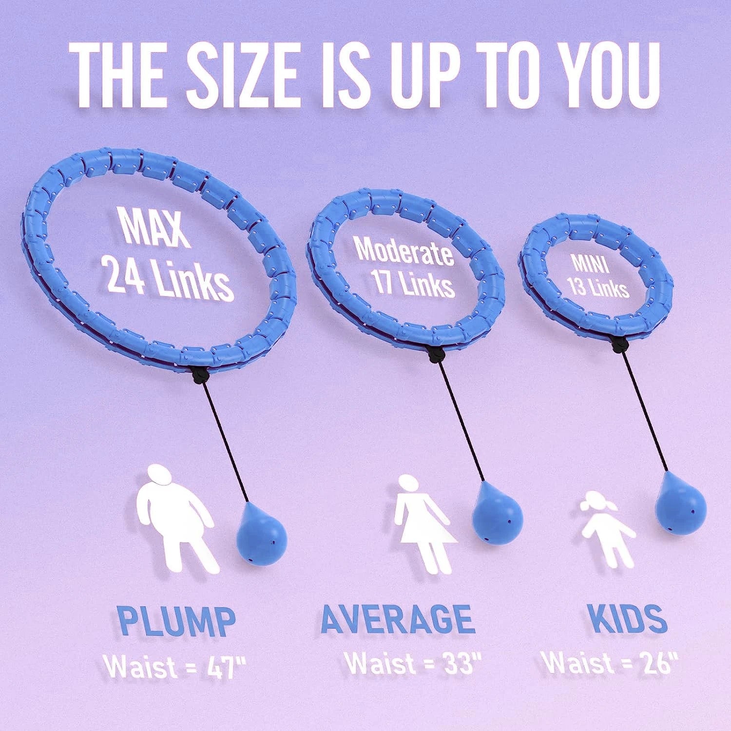 Smart Weighted Sport Hoop – Adjustable Home Fitness Equipment
