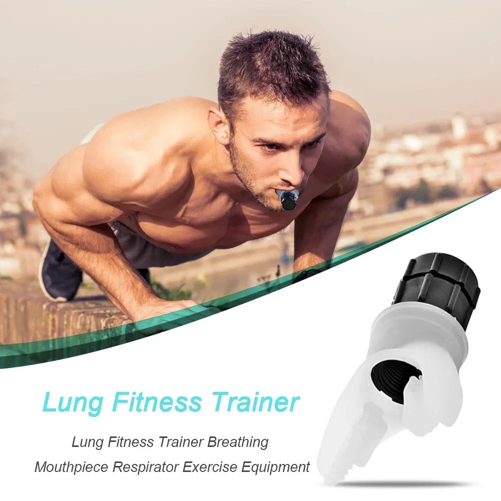 Breathing Trainer – Lung Strengthener for Fitness & Respiratory Training