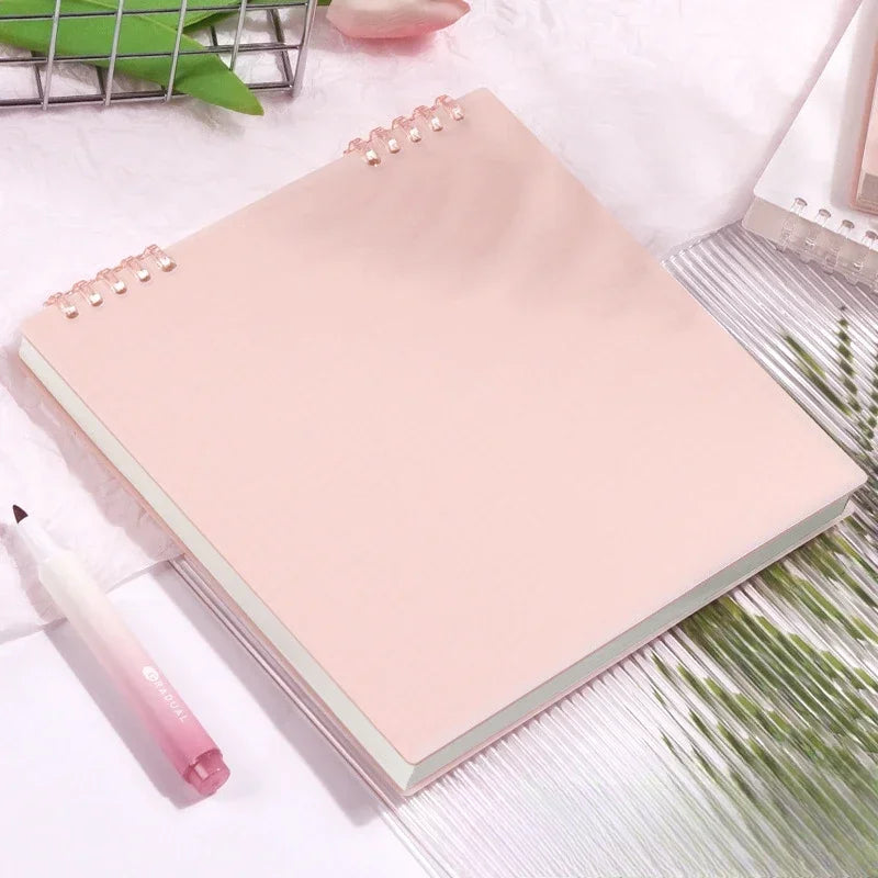 B5 Flip Grid Notebook – Journal & Sketch Pad for Office or School