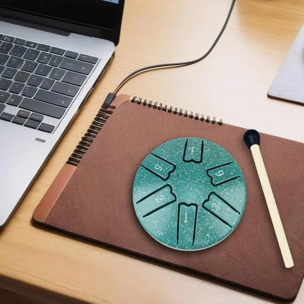 6-Note Steel Drum for Kids with Mallets