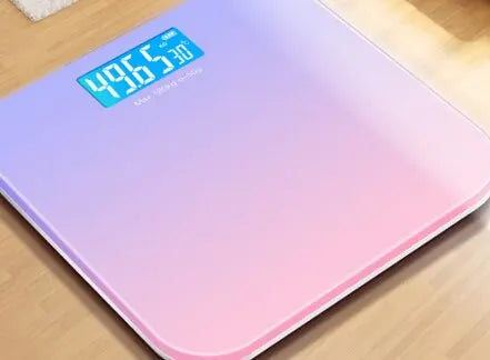 Smart LCD Glass Body Weight Scale – Gradient Color