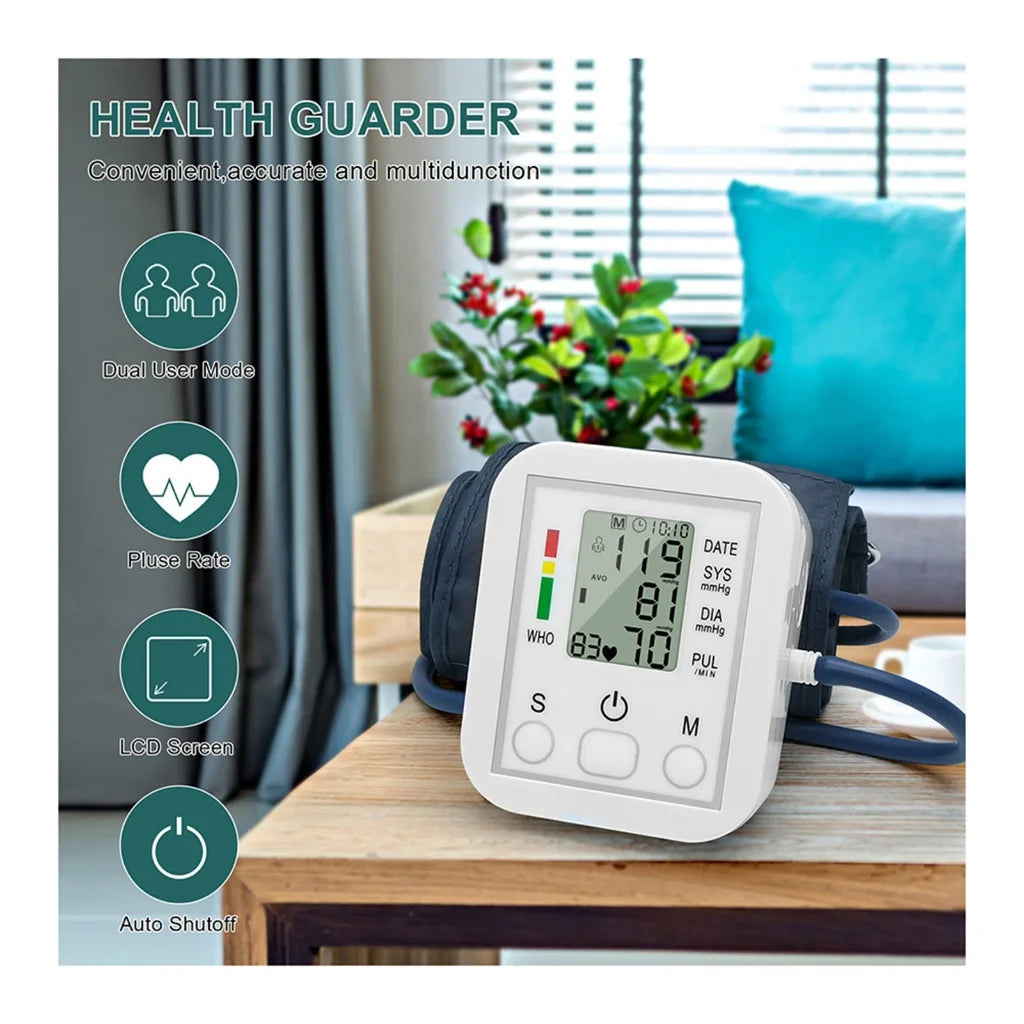 Spanish Voice Digital Arm Blood Pressure Monitor