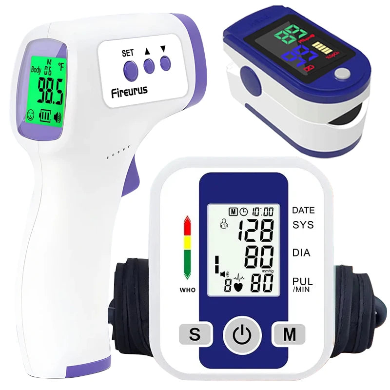 Digital Arm Blood Pressure Monitor – Automatic Cuff & Heart Rate Sensor
