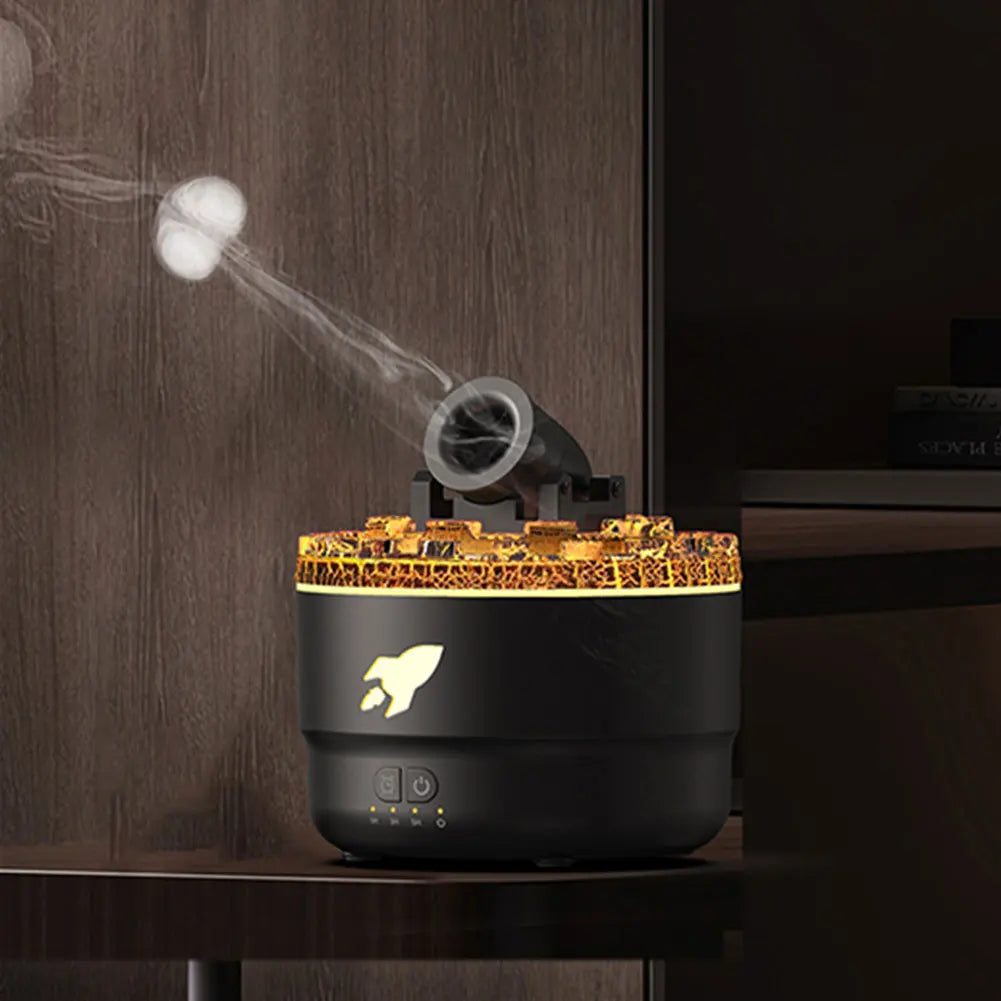 Volcanic Crack Cannon Humidifier & Essential Oil Diffuser