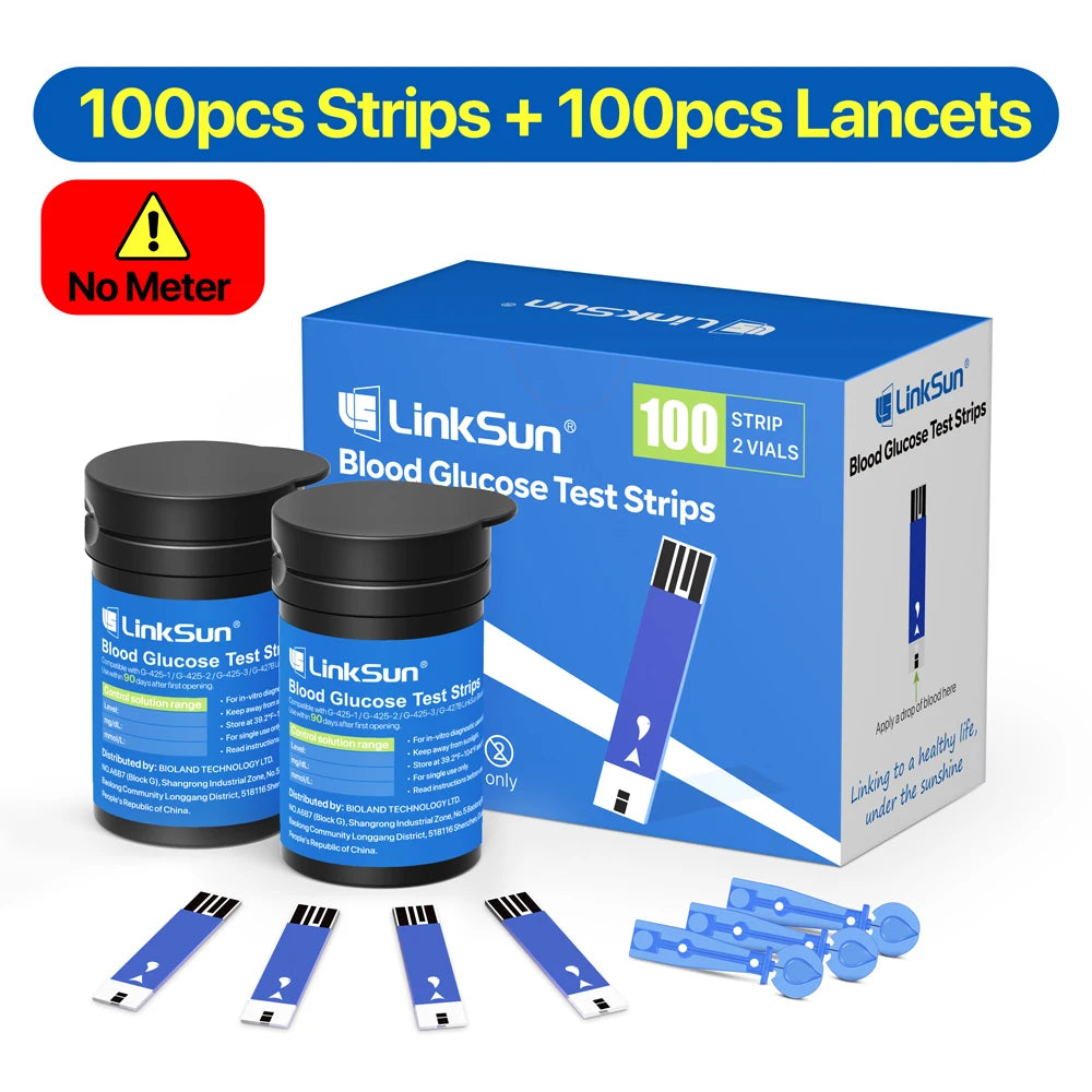 LinkSun G-425-3 Blood Glucose Meter Kit
