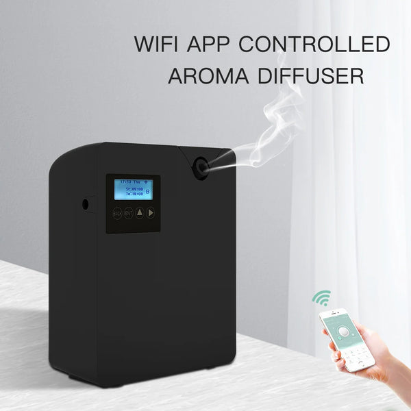 Smart Aroma Diffuser – App-Controlled Home & Hotel Scenting Machine