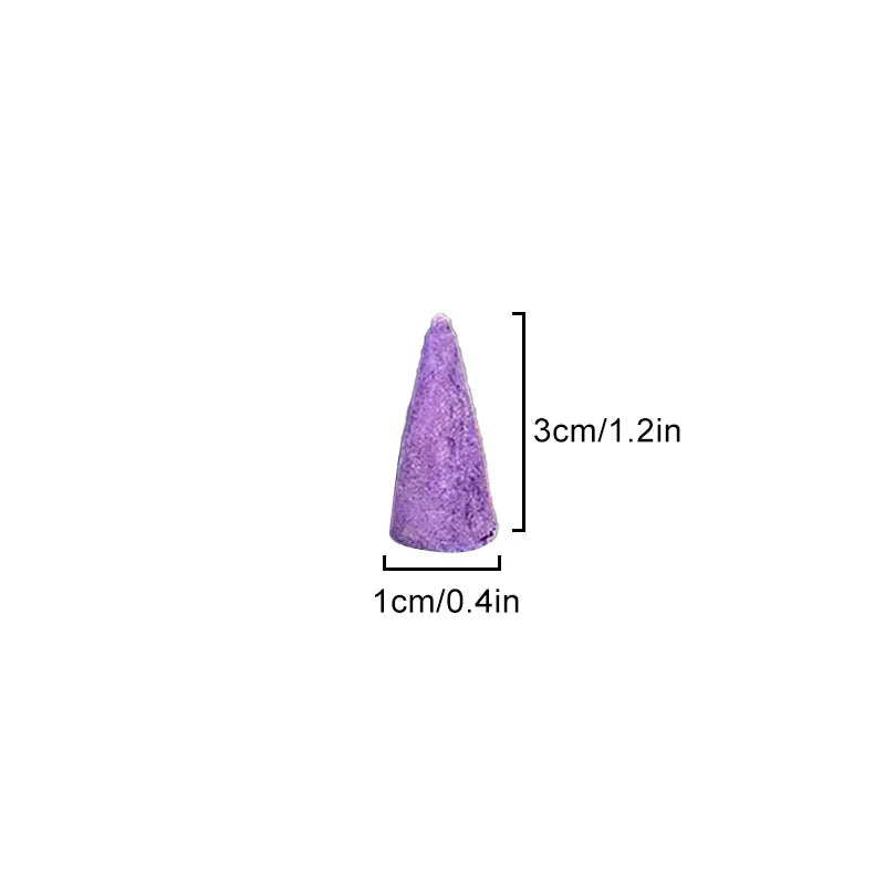 60pcs Backflow Incense Cones – Mixed Scents for Aromatherapy & Relaxation