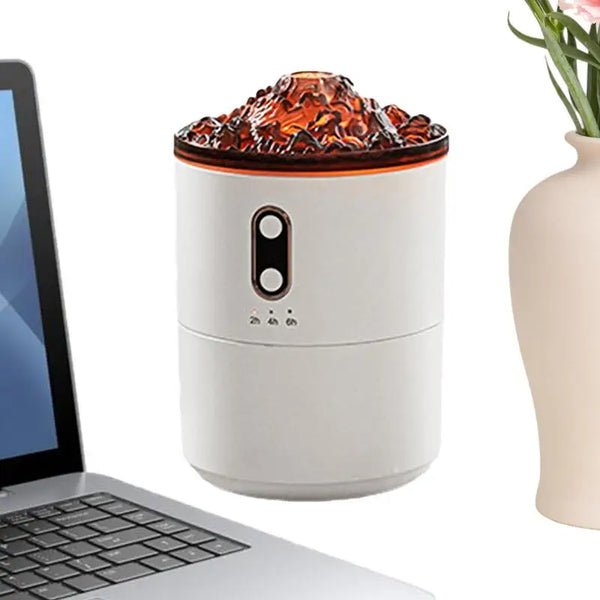 Flame Effect Ultrasonic Aromatherapy Humidifier