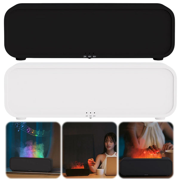 Smart Flame Aromatherapy Diffuser with Remote