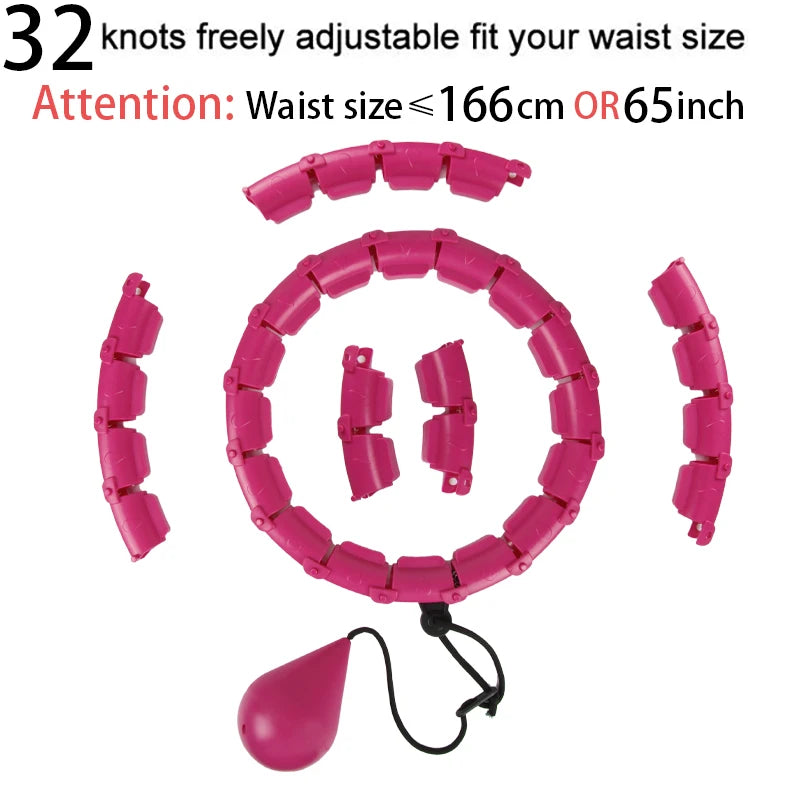 Smart Weighted Sport Hoop – Adjustable Home Fitness Equipment