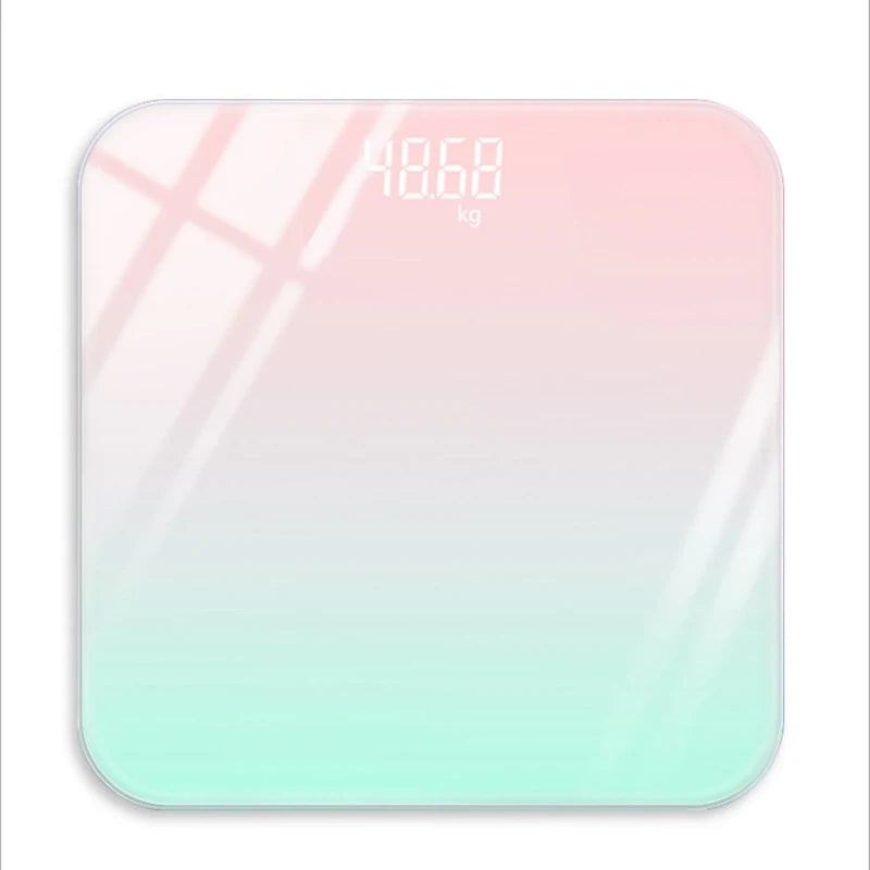 Smart LCD Glass Body Weight Scale – Gradient Color