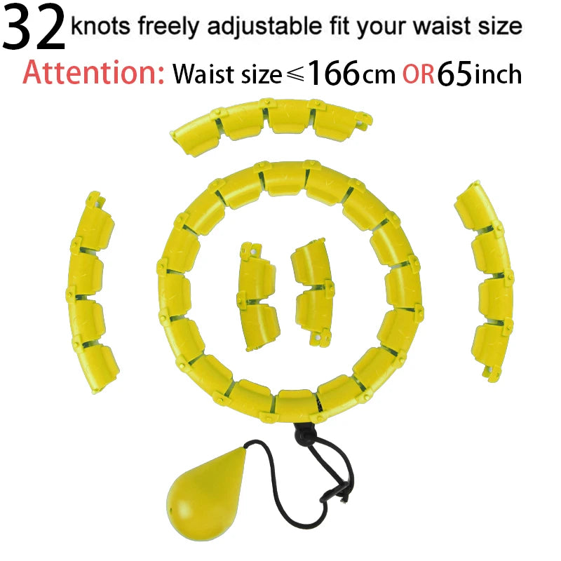 Smart Weighted Sport Hoop – Adjustable Home Fitness Equipment
