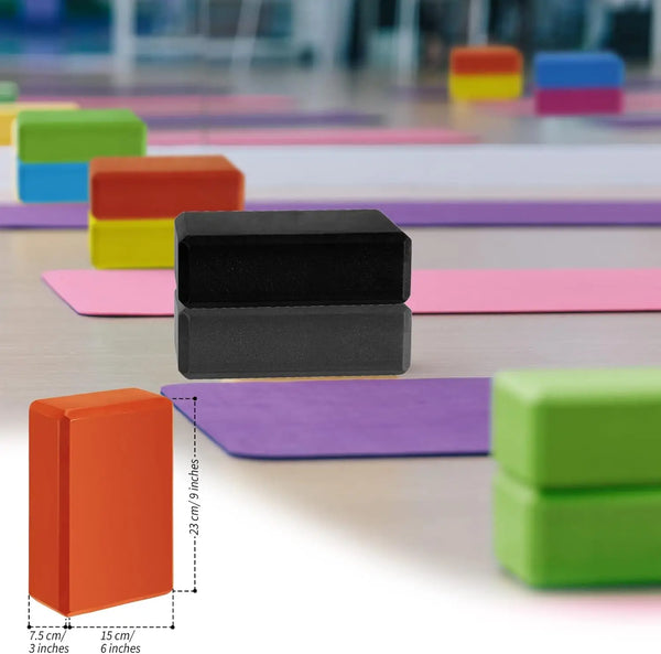 10-Piece Foam EVA Yoga Blocks Set