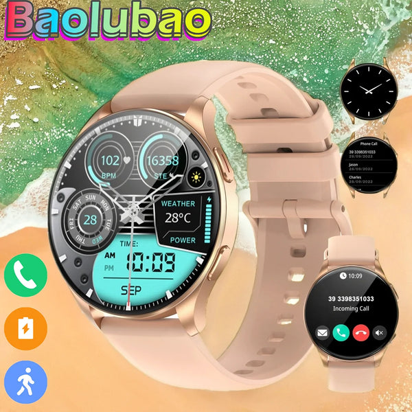 New Women’s Smartwatch with Bluetooth Call & 100+ Sport Modes