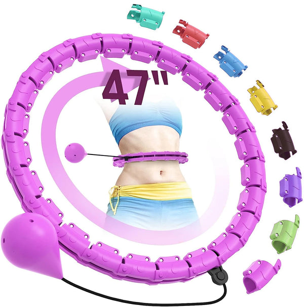 Smart Weighted Sport Hoop – Adjustable Home Fitness Equipment