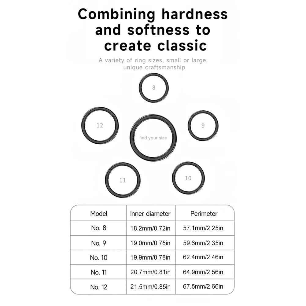 RS08 Smart Ring for Men & Women with Health Monitoring