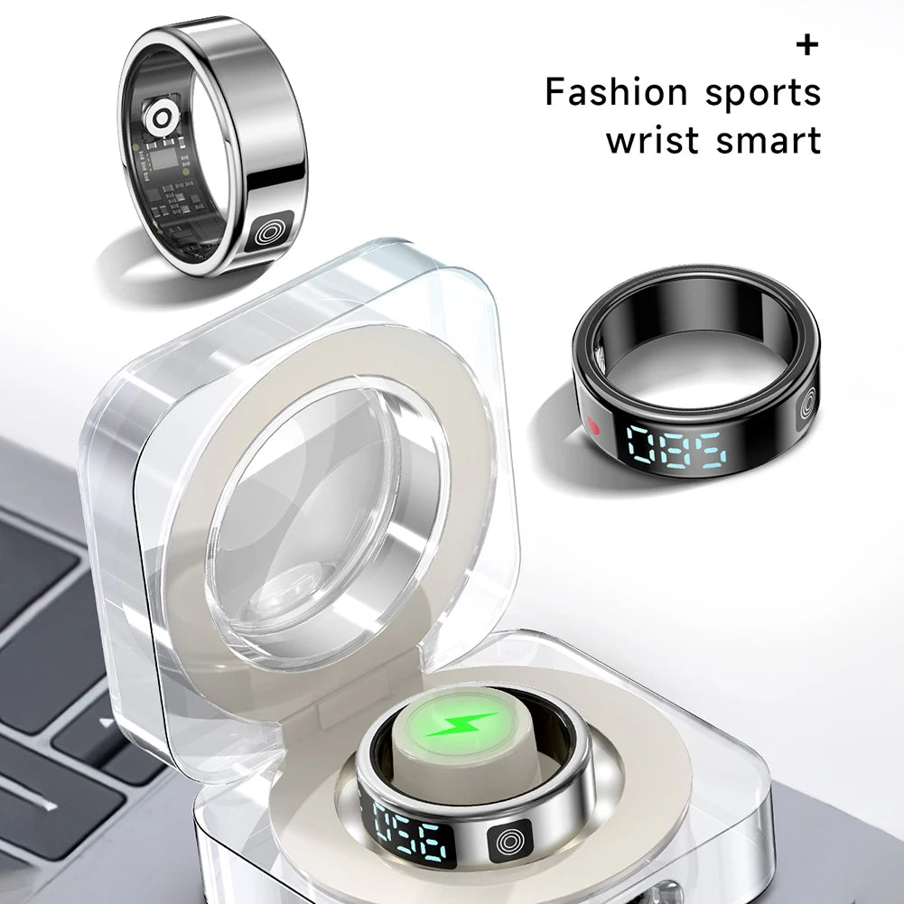 RS08 Smart Ring for Men & Women with Health Monitoring