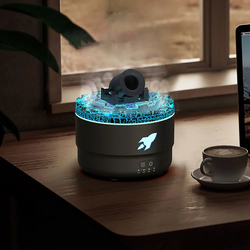 Volcanic Crack Cannon Humidifier & Essential Oil Diffuser