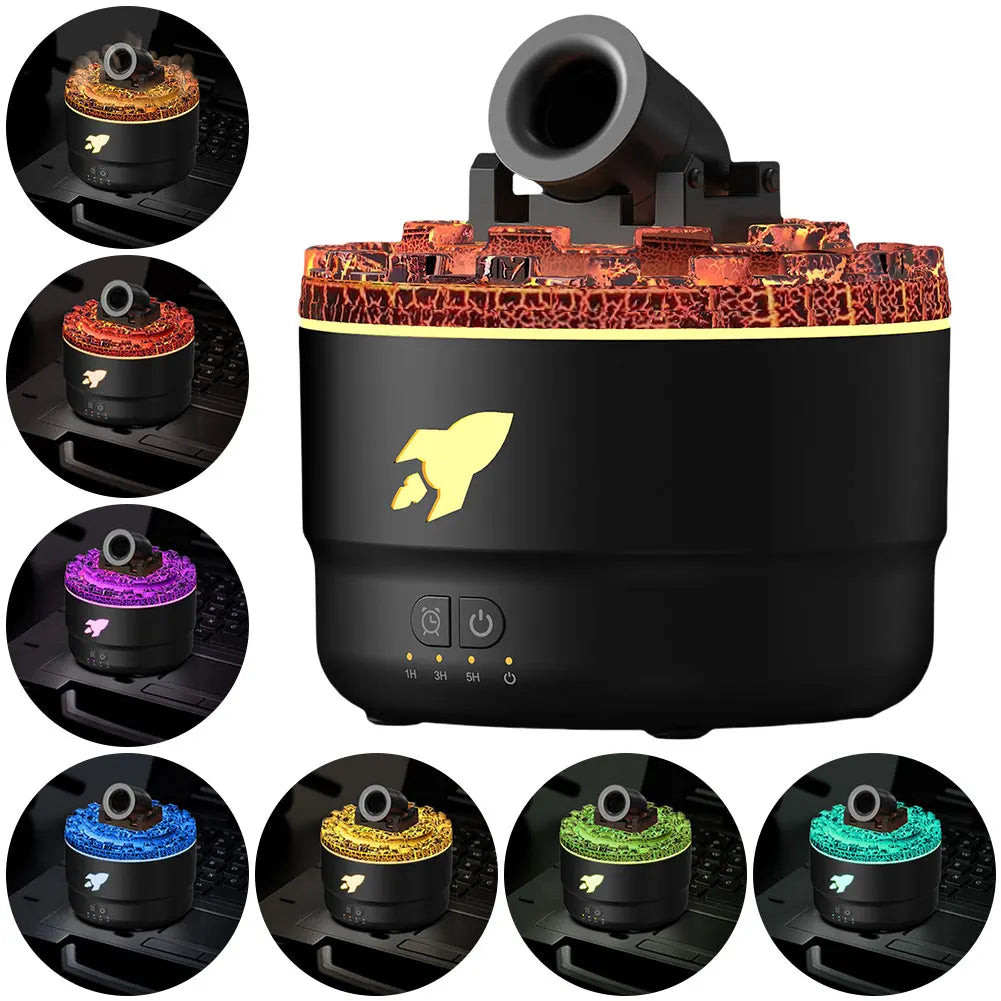 Volcanic Crack Cannon Humidifier & Essential Oil Diffuser