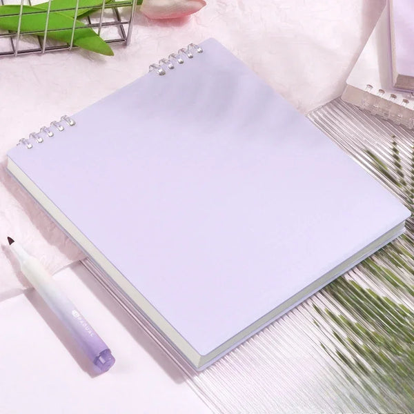 B5 Flip Grid Notebook – Journal & Sketch Pad for Office or School