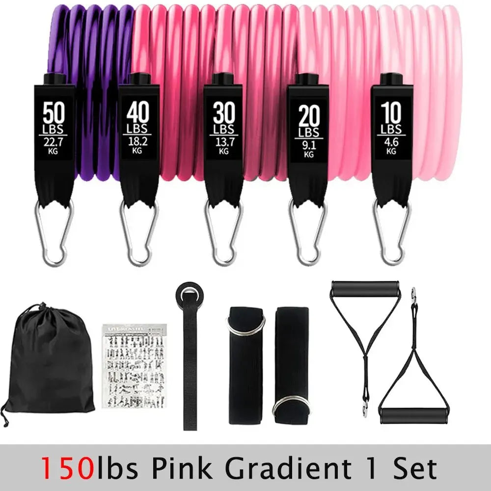 Resistance Bands Set – Strength Training & Home Workout Equipment